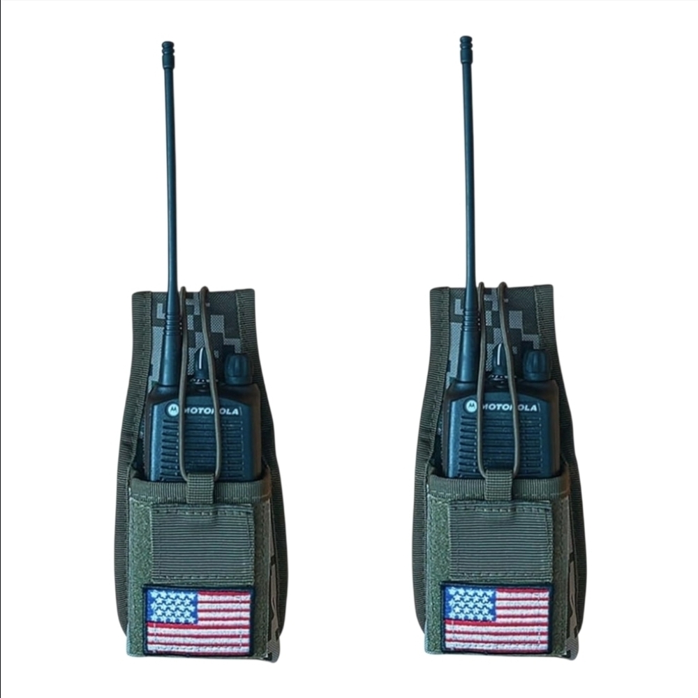 Heavy Duty Belt Pouch Holster for Motorola APX1000-4000-8000 Series 2 Pack